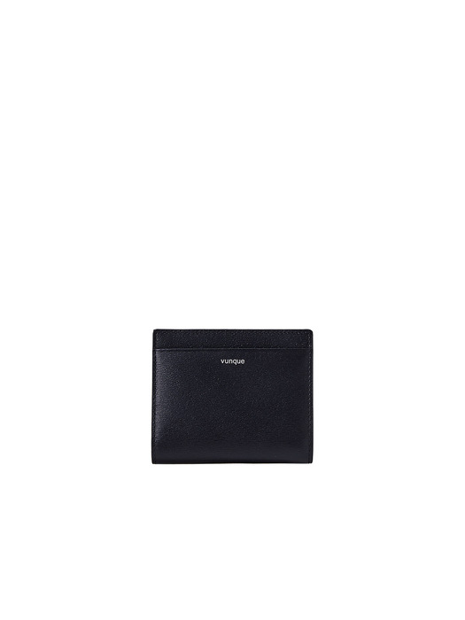 [NEW] Magpie Flap Half Wallet (맥파이 플랩 반지갑) Black