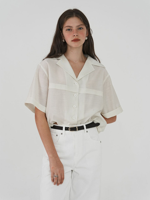 String Summer Crop Shirt NEW4MB509