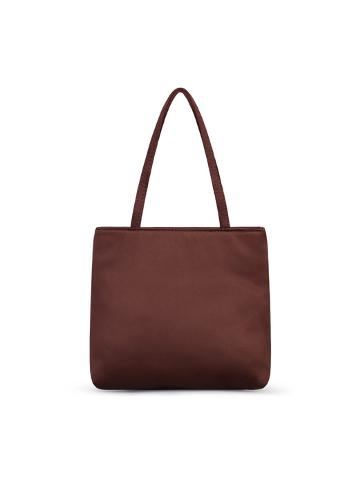 Little Silk Bag Dark Brown - Image 2