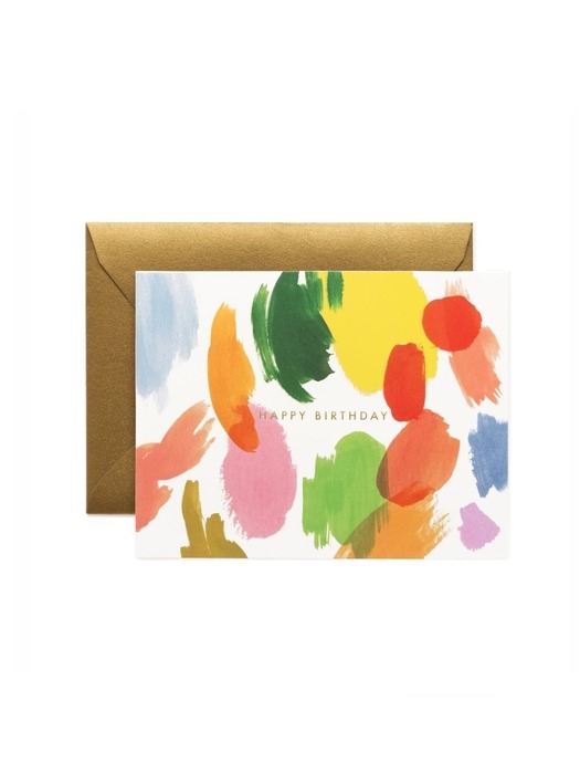 라이플페이퍼 Palette Birthday Card 생일 카드