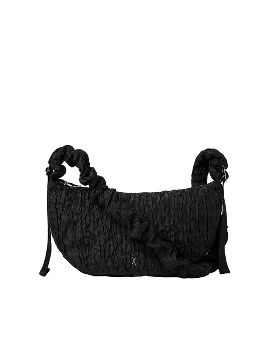 [25년 캘린더/오너먼트 증정] Daily Shirring Bag XM_Crinkled Black