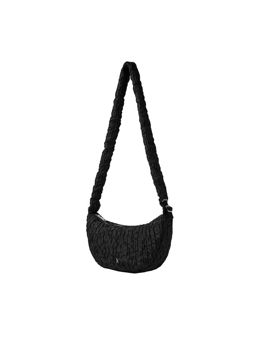 [25년 캘린더/오너먼트 증정] Daily Shirring Bag XM_Crinkled Black