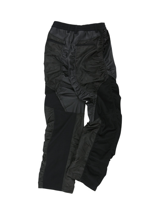 FLIGHT MIX PANTS apa755m(BLACK)