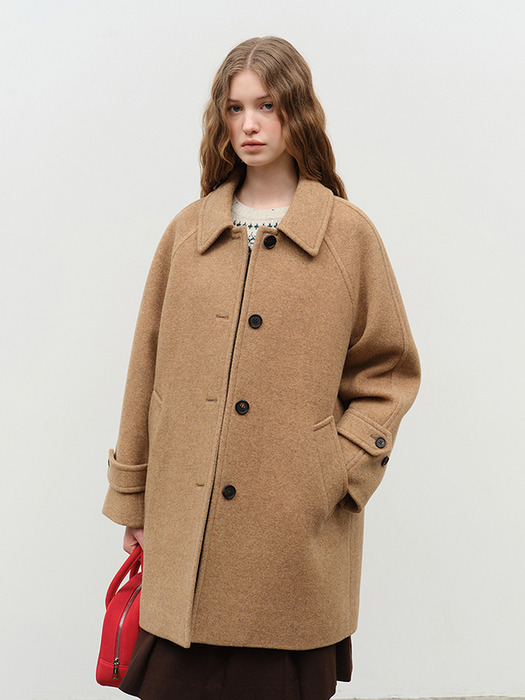 WOOL HALF MAC COAT CAMEL_UDCO4D234CM