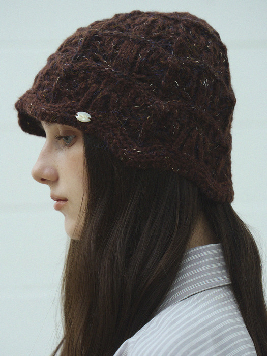 Ripple bokashi beanie_4color