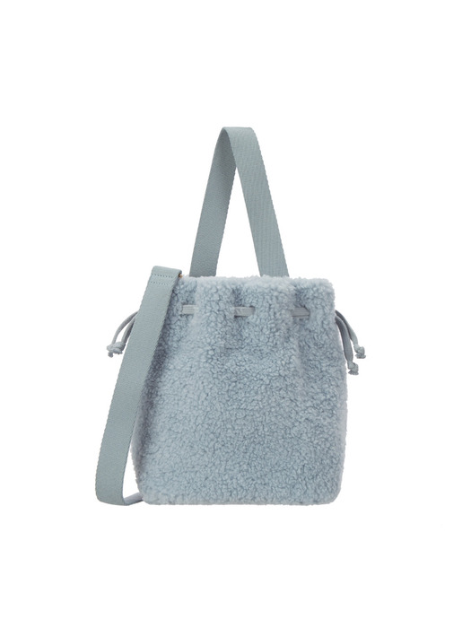 FAUX FUR BENE BUCKET BAG (LAC020KRACC)