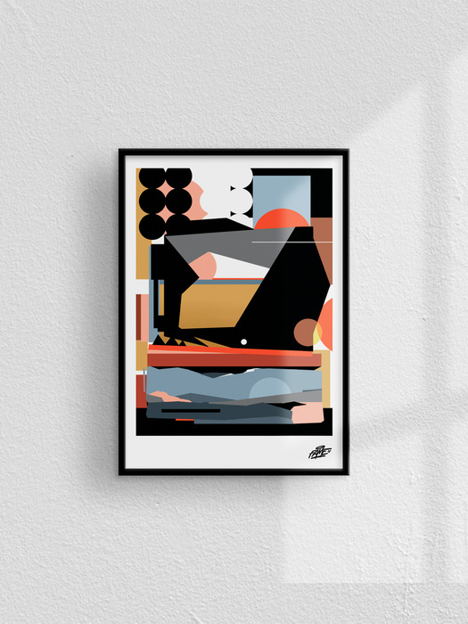 ART PRINT 85. Horizon