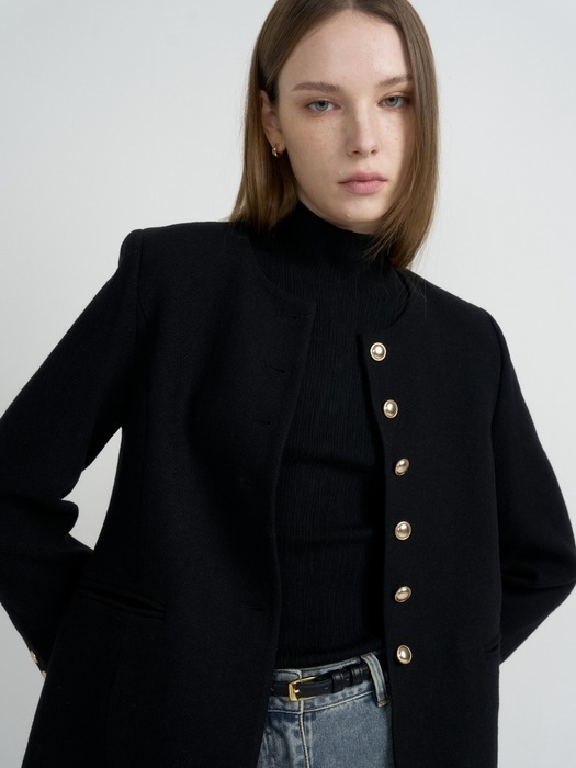 Amelia Hourglass Wool Jacket_2color