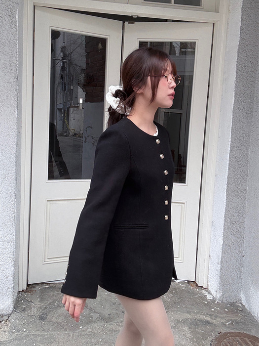 Amelia Hourglass Wool Jacket_2color