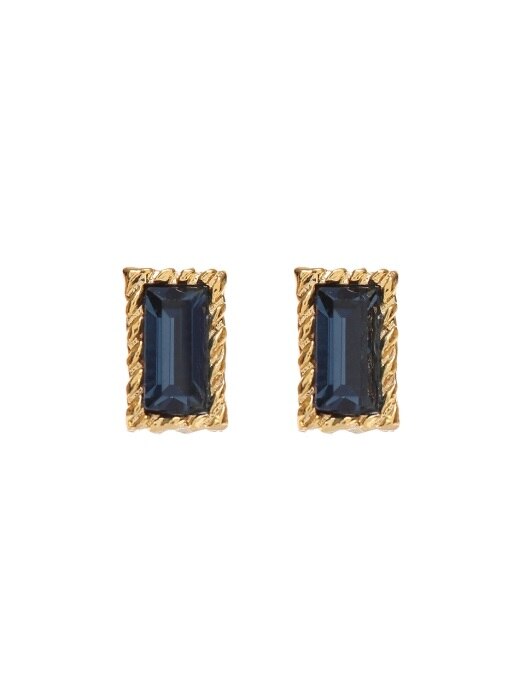 Lover Square Crystal Earrings