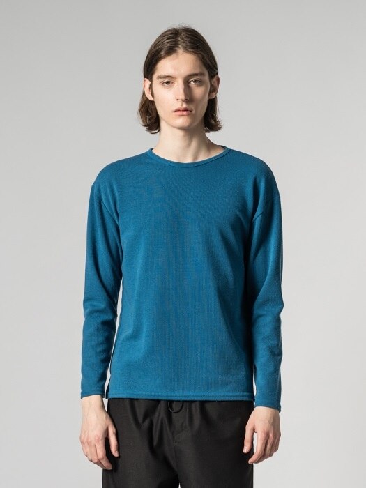 Basic loosefit knit blue