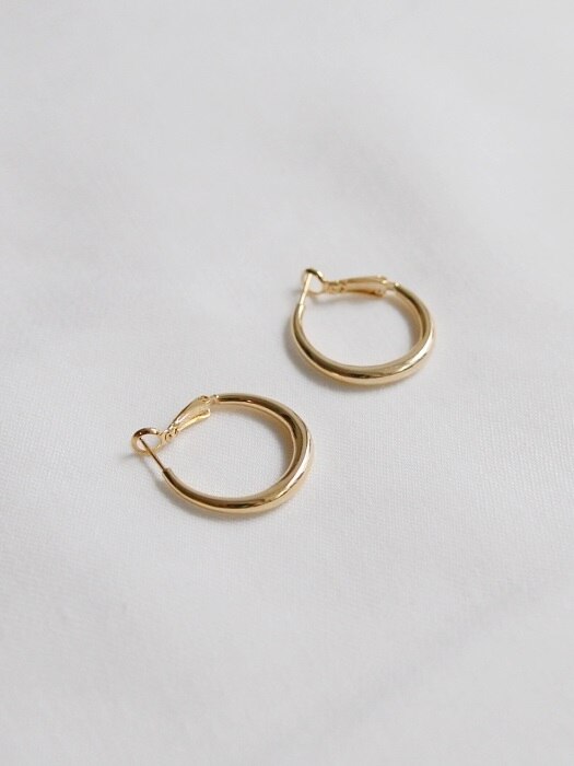 french ring earrings (2colors)