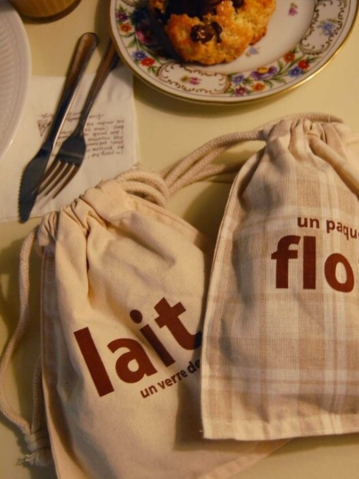daily-recipe pouch lait / flour