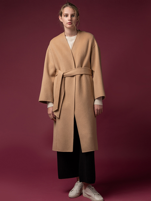 [FW19]Cashmere Robe Coat (4color)