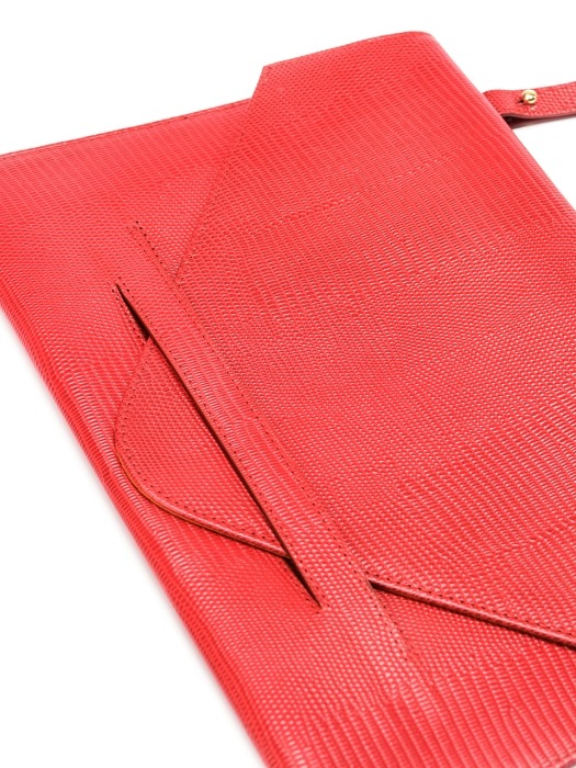 SEAL CLUTCH LIZARD (씰 클러치 리자드) Red