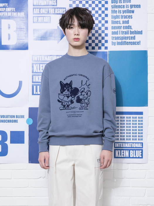 ILP THE YEAR OF THE RAT SWEAT-SHIRTS FADED DENIM
