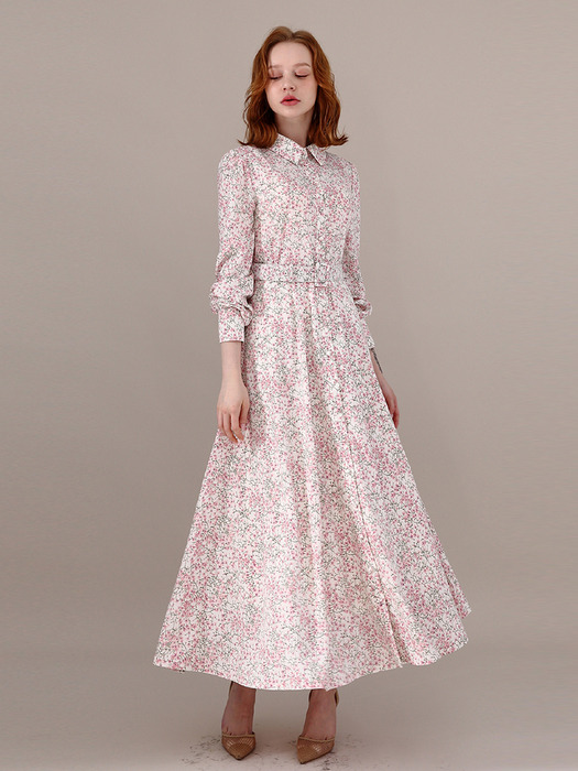 CHERRY BOLOSSOM DRESS [벚꽃 패턴 드레스] RM21DR09