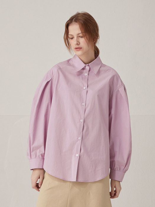 Volume oversized shirts - Lavender