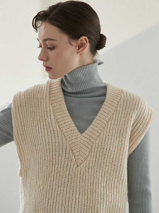 [By Joorti] J576 vest knit 2colors