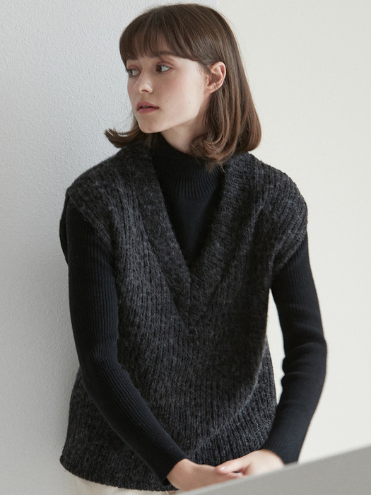 [By Joorti] J576 vest knit 2colors