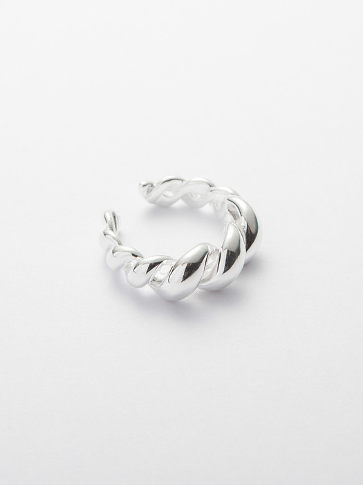 925 Silver bold twist ring (925 실버)