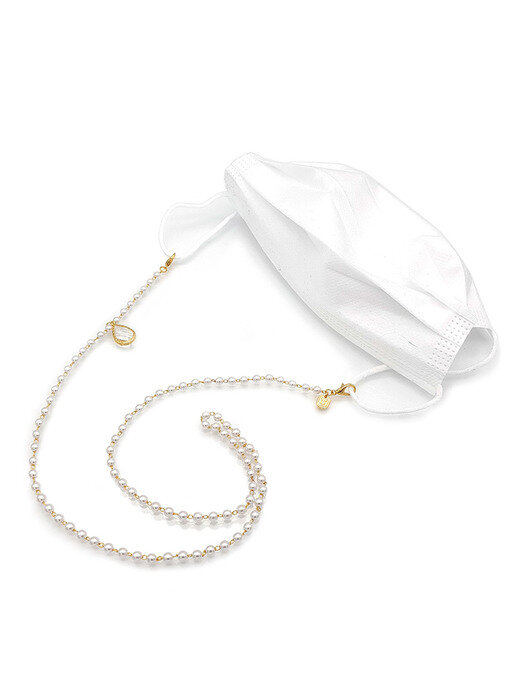 Layla Pearl Mask Chain / Necklace