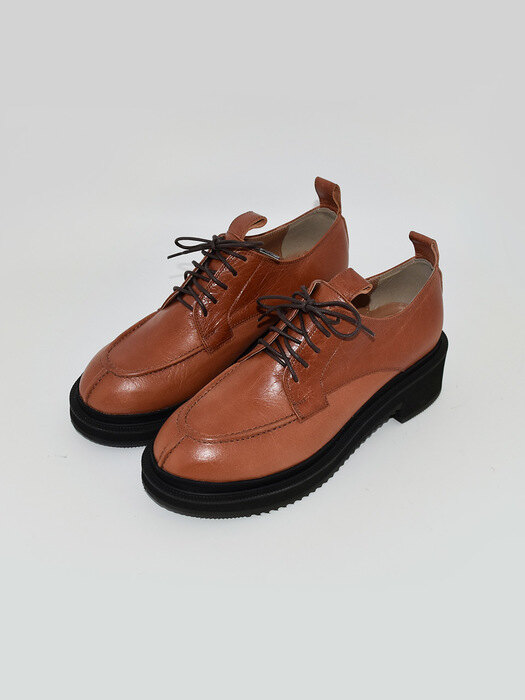 Vintage Classic Oxford Shoes-Brown