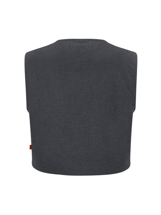 Pocket Vest [GREY]