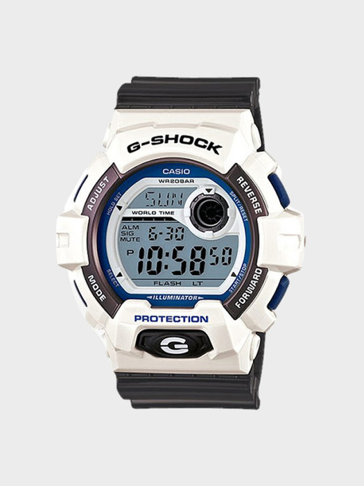 G-8900SC-7DR 남성 우레탄 손목시계