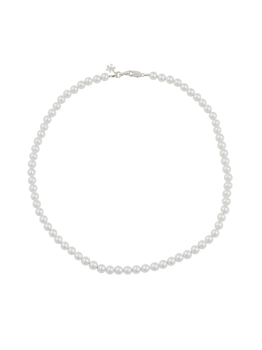 Pearl Necklace L (92.5% silver)