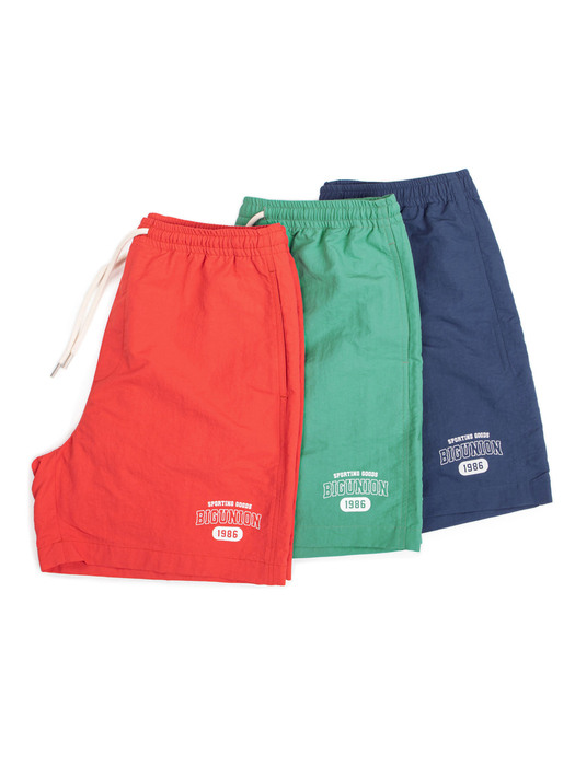 BU 1986 Logo Shorts / 3 COLOR