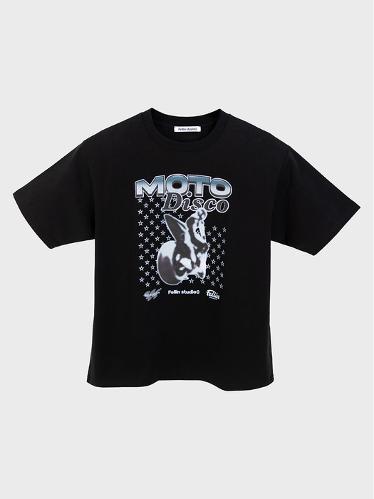 Moto Disco T-shirts black
