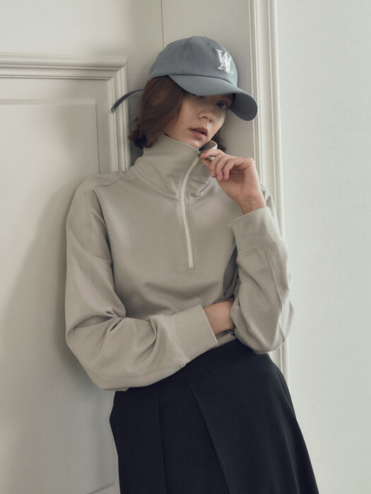 Half Zip-up Sweat Shirts SW1AE253-6B