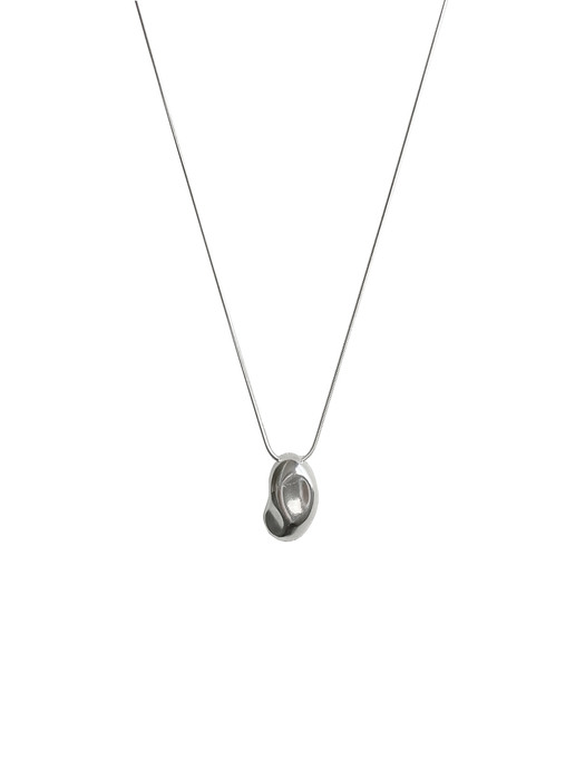 egg stone necklace