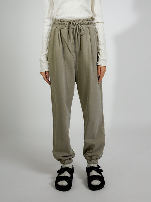 UNBALANCE BANDING JOGGER PT_KHAKI