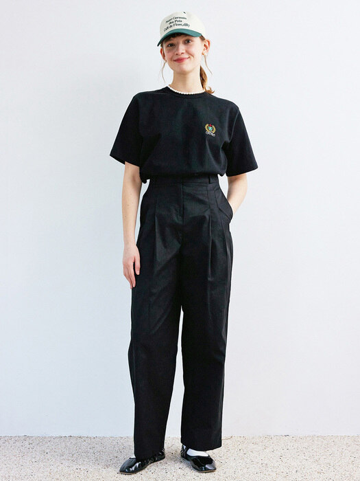 Two Tuck daily Pants_BK