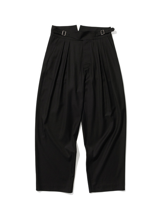 wool gurkha trouser black