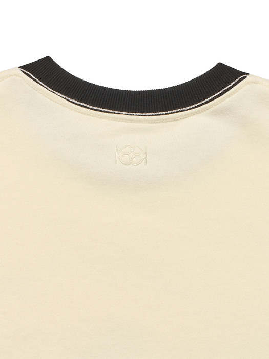 Gelateria Crop Pullover Cream