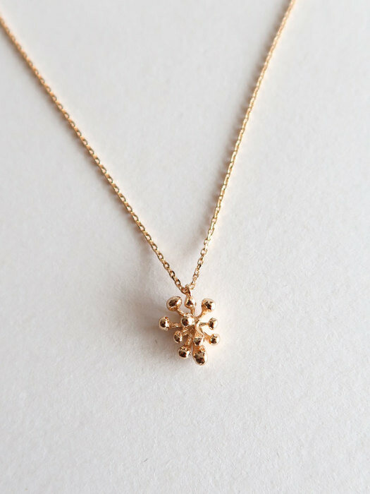 Blossom necklace [silver/gold]