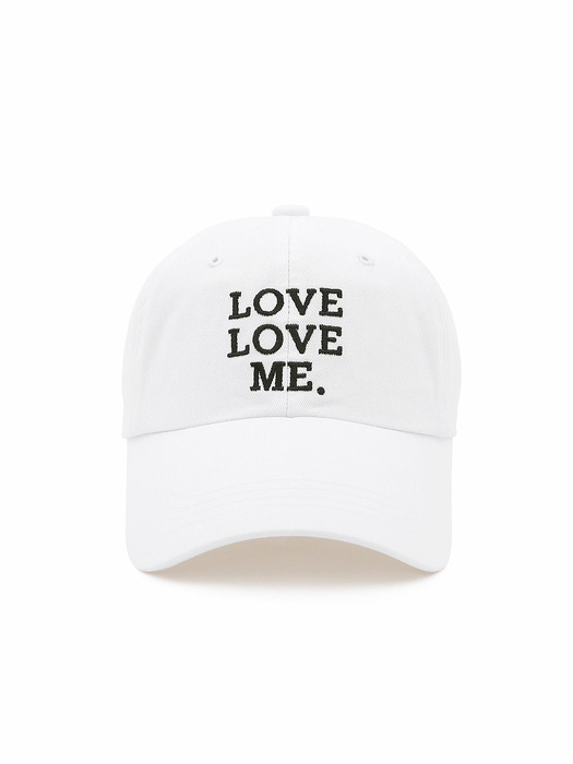 Love Love Me Cap (white)