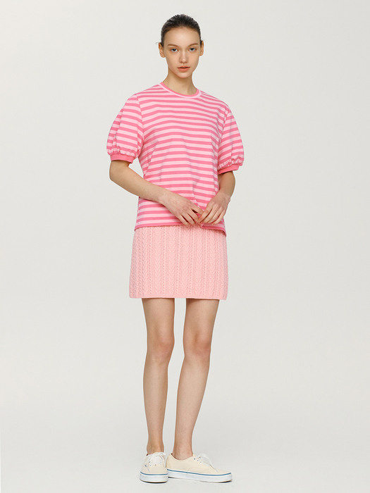 NIIHAU Cable knit skirt (3color)