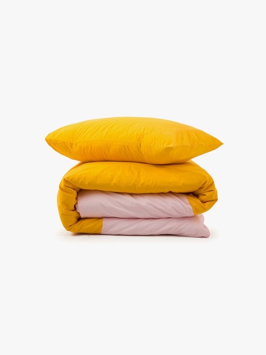 Island pillowcase - yellow