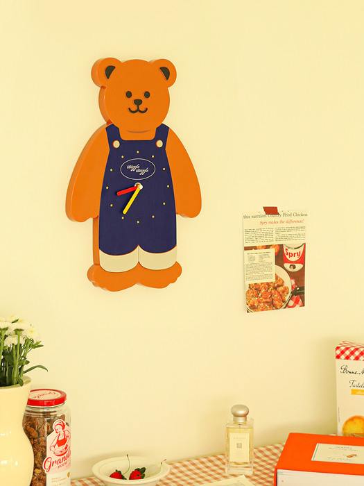 벽시계 - Wiggle Bear