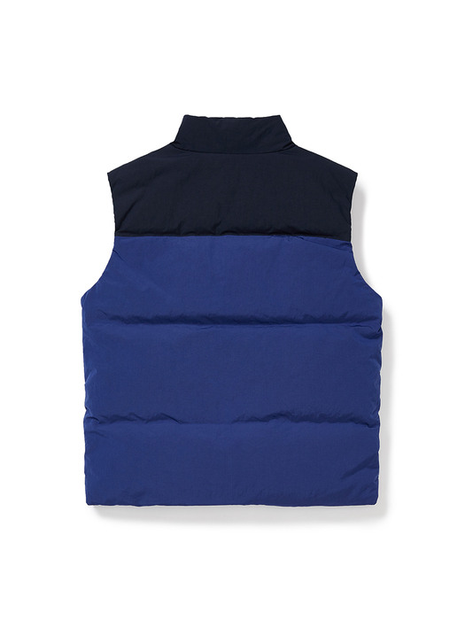Puffer Down Vest (Blue)
