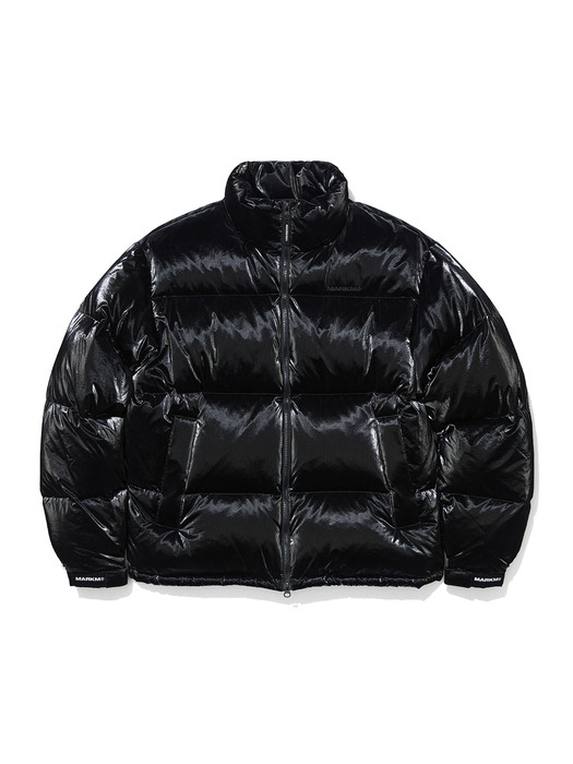 HEAVY HIGH-GLOSSY DOWN PUFFER BLACK