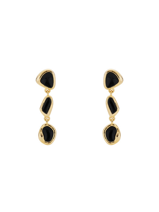 Atypical Button Shape Earring
