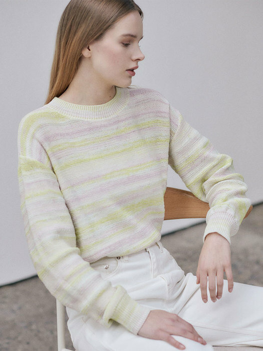 Rainbow Knit Pullover SK3SP142-7E