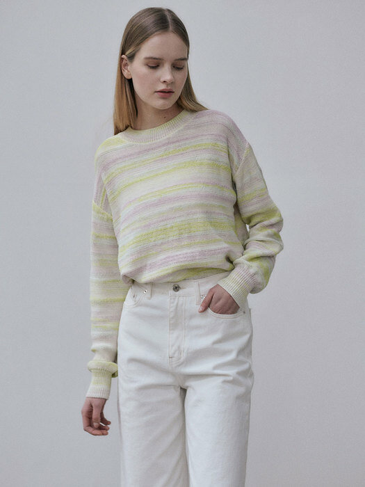 Rainbow Knit Pullover SK3SP142-7E