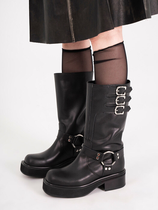 Sadie biker boots_Black