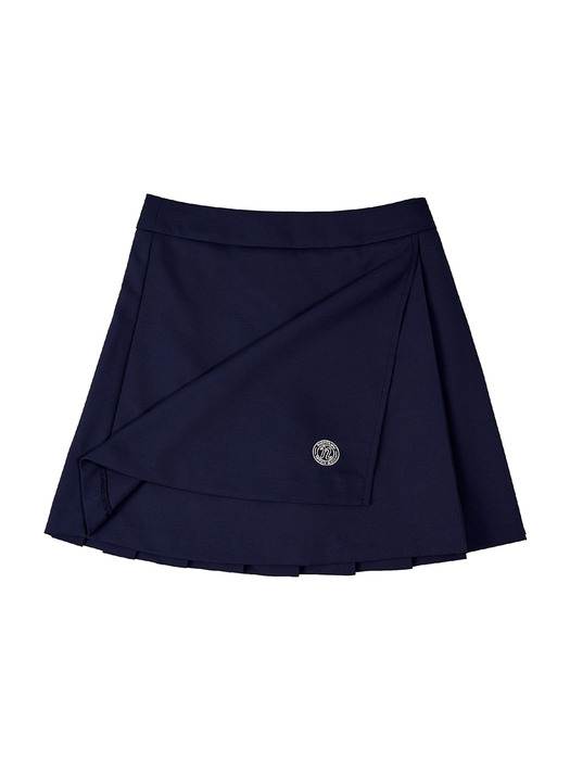 Deuce Wrap Tennis Skirt (Navy)